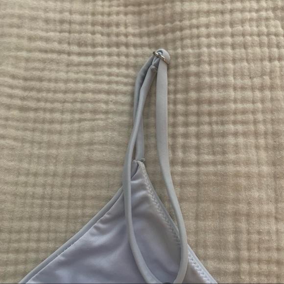 Lavender Cutout One Piece Swimsuit - Picture 3 of 5